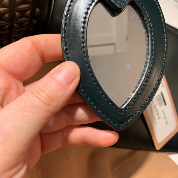 NWT Alaia Large Laser Cut Handbag with pouch and mirror. Black. $3500 retail - Picture 11 of 17